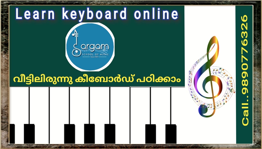 Renowned Keyboard Maestro Santosh conducting Online Classes