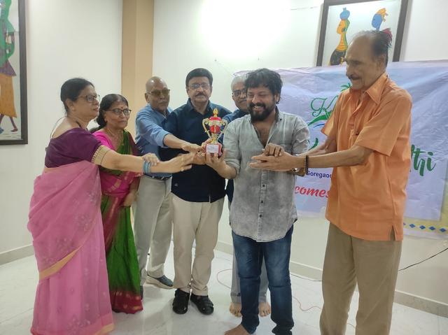 KKS Celebrates Harivarasanam Show Success at ASSB with Trophy Presentation