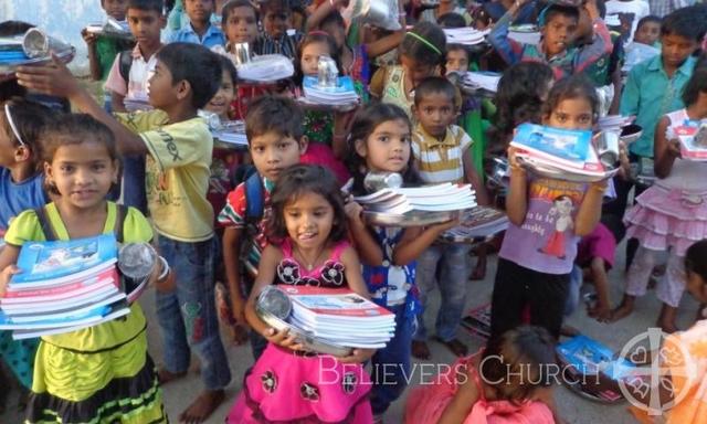 Ecumenical Christian Fellowship Distributes Study Materials to Underprivileged Students